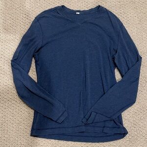 Men’s Lululemon Long Sleeve Crewneck Top - Blue